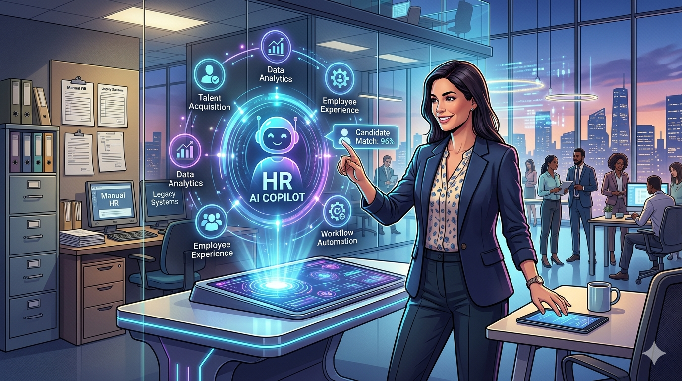 2026 HR Tech 趨勢：從傳統 HRIS 到 AI Copilot 的進化